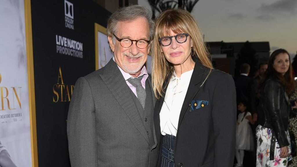 Steven Spielberg and Kate Capshaw