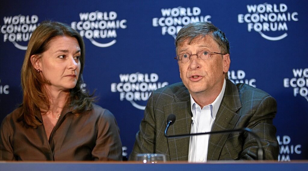 Bill Gates and Melinda French Gates